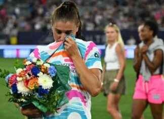 Alex Morganin liikuttava hyvästijättö jalkapallolle kyyneleet silmissä news-10092024-144951