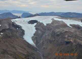 Rekordilmaiset Langfjordjøkelen sulaminen | NVE news-31102024-135739