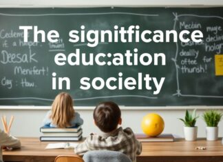 Kasvatuksen merkitys yhteiskunnassa: Nykyajan haasteet ja mahdollisuudet The significance of education in society: Current challenges and opportunities