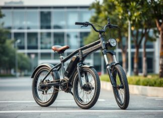 Uusi trendikäs liikenneväline: Sähköpyörä New trendy means of transport: Electric bike