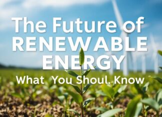 Uusiutuvan energian tulevaisuus: Mitä sinun pitäisi tietää The Future of Renewable Energy: What You Should Know