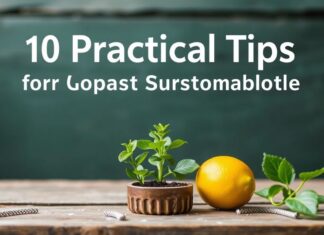 10 käytännöllistä vinkkiä kestävämpään elämään joka päivä 10 Practical Tips for a More Sustainable Life Every Day